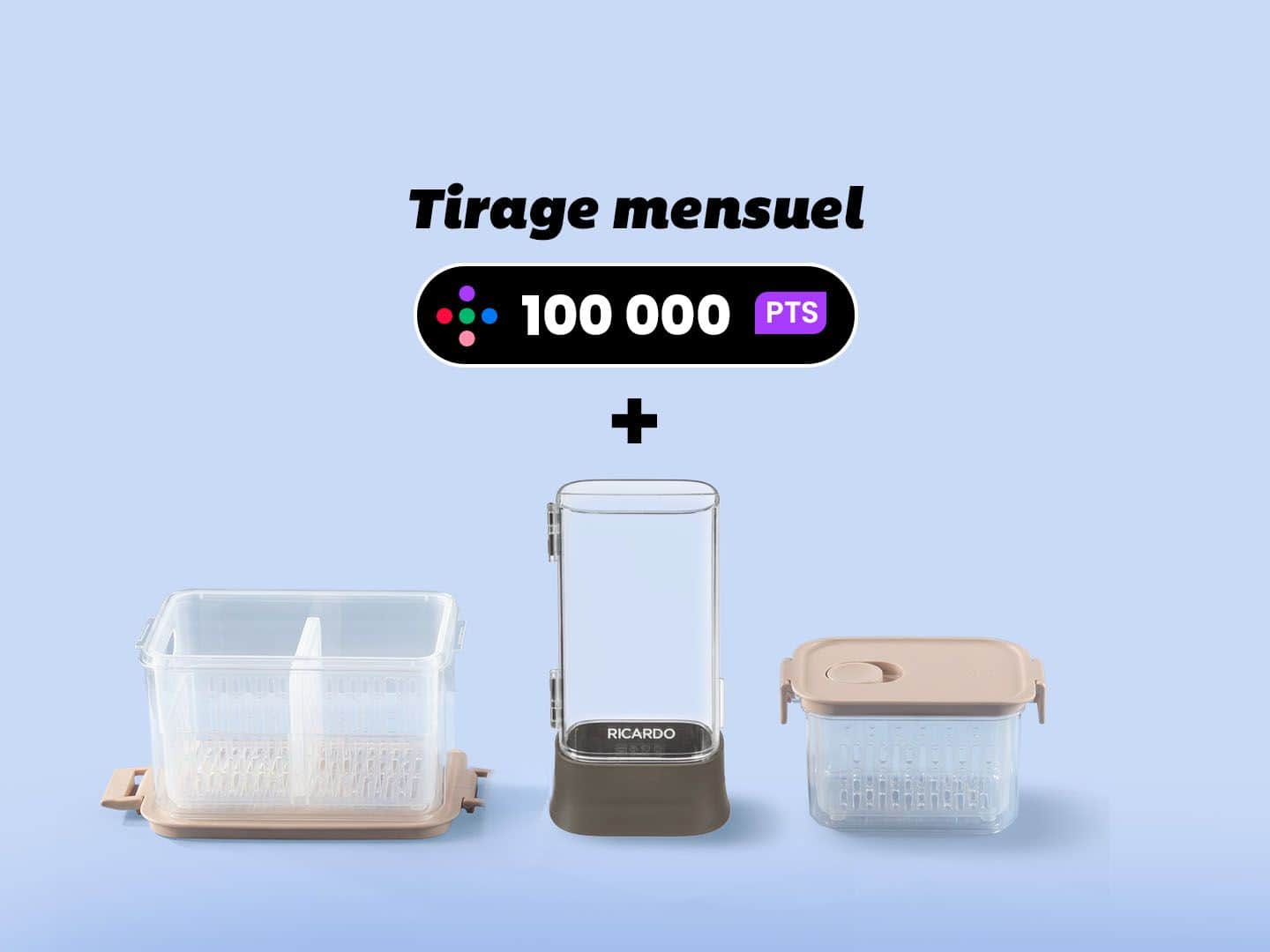 Participation - Troisième tirage mensuel